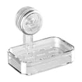 thumbnail image 2 of Wall Mounted Soap Holder with Suction Cup | Punch Free Soap Storage Rack | Bathroom Shower Soap Dish for Sponges and Shampoo Bars | Plastic Soap Box with Drainage Sy Stems for Home, 2 of 7