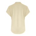 thumbnail image 5 of T-Shirts Femmes Lot Mode Décontractée Col en V Manches Courtes Haut T-Shirt - Hontri, 5 of 5