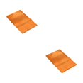 thumbnail image 1 of Youkk Polyester Chenille Bath Mat - Strong Water Absorption Exquisite Crafted Soft Texture No Shedding Orange 40cm*60cm 2Set, 1 of 6