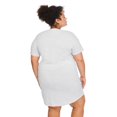 thumbnail image 3 of George Women's Plus Crew Neckline Nightshirt, 3 of 6