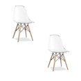 thumbnail image 1 of Chaise en bois transparent Heavenly Collection ENSEMBLE DE 2, 1 of 7