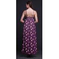 thumbnail image 3 of Bimba Rayon Floral Ladies Printed Backless Spaghetti Strap Long Maxi Evening Party Dress-XXX-Large, 3 of 5