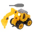 thumbnail image 3 of KAKOWELY Modèle de Véhicule 1 Pce Jouet de Voiture DIY Dessin Animé Jouet Éducatif Créatif Amusant pour Enfants 5.91"X2.28"X2.87 Pouces, 3 of 4