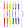 thumbnail image 2 of Fluorescent Marker Pens | Double-Headed Highlighter | Candy Colors | Water-Based Ink | 3ml | Ideal for School, Office, Diaries, Notes | PVC Box Packaging, 2 of 2