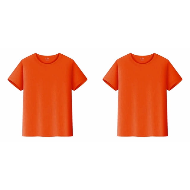 (Lot de 2) Kcodviy T-Shirts pour Enfants Courts Hauts pour Tout-Petits Garçons Manches Courtes Hauts Unis T-Shirts Haut Garçon Taille 8 Garçon et Fille Hauts Unisexes pour Tout-Petits Garçons Tout-Petits Enfants Col Rond Haut à Manches Longues pour Garçons T-Shirt