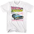 thumbnail image 1 of Back to the Future Horloges T-Shirt Blanc, 1 of 2
