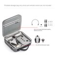 thumbnail image 4 of CNKOO Étui de Transport Imperméable Sac Messager Sac à Main Sac de Rangement pour Drone DJI Mini 3 Pro Pièces de Rechange, 4 of 8