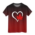 thumbnail image 4 of WEAIXIMIUNG T-Shirts pour Adolescentes T-Shirts Tendance pour Filles T-Shirt à Manches Courtes d'Été Col Ras du Cou T-Shirt Coupe Décontractée T-Shirts Basiques, 4 of 4