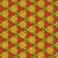 thumbnail image 1 of Ahgly Company Tapis d'Intérieur Lavable en Machine Carré Rouge Lave, 4 Pieds Carré, 1 of 7