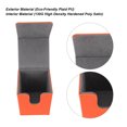 thumbnail image 3 of 100 Card Holder Box with PU Leather, Scratch , Wearproof,  Closure, Suitable for Tabletop Storage, Ideal Gift for Collectors, 3 of 8