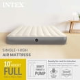 thumbnail image 1 of Intex Dura-Beam Standard Series Matelas Pneumatique Gonflable à Hauteur Unique, Double, 1 of 8
