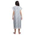 thumbnail image 4 of Moomaya Chemise de Nuit à Manches Courtes pour Femmes, en Coton Imprimé, 4 of 6