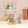 thumbnail image 4 of Calico Critters Husky Twins, Set of 2 Collectible Doll Figures with Vehicle Accessory, 4 of 5