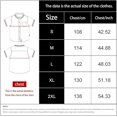 thumbnail image 5 of Chemises Homme en Lin à Manches Courtes Boutonnée Coton Chemise Henley Été Plage Tops Regular Fit, 5 of 5