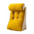 thumbnail image 1 of Hearth & Gear Back Support Pillow For Bed Sitting Up Comfortable Reading Pillow Bed Triangle Back Cushion With Removable Cover Triangle Reading Pillow With Neck Pillow Was Wheelchair Cushions 16x16 28, 1 of 6