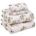 thumbnail image 1 of RUVANTI Draps 100 % Coton, Tissage Percale, Parure Complète, Motif Floral, 1 of 7