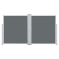 thumbnail image 2 of vidaXL Auvent Rétractable Double Face pour Patio 170x600 cm Anthracite, 2 of 5