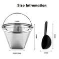thumbnail image 4 of SLYNSHome Reusable Coffee Pods K Cups Refillable Coffee Filters Pods with Handle and Spoon, 4 of 7