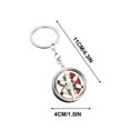 thumbnail image 3 of Meitianfacai Male And Female Small Gift Pendants Car Keychain Alloy Car Wheel Keychain Tire Rim Keychain Car Parts Model Key Chains Car Keyring Pendant, 3 of 4