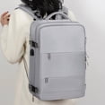 thumbnail image 3 of High Capacity Travel Backpack with Multiple Compartments for Versatile Outdoor Hiking and Airplane Carry On Use, 3 of 5