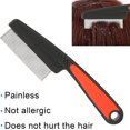 thumbnail image 3 of Stainless Steel Fine Tooth Comb Lice Comb, Professional Head Lice Remover Hair Gift, 3 of 5