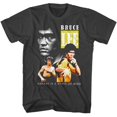 thumbnail image 1 of Bruce Lee Triple Smoke Adult T-Shirt S, 1 of 2