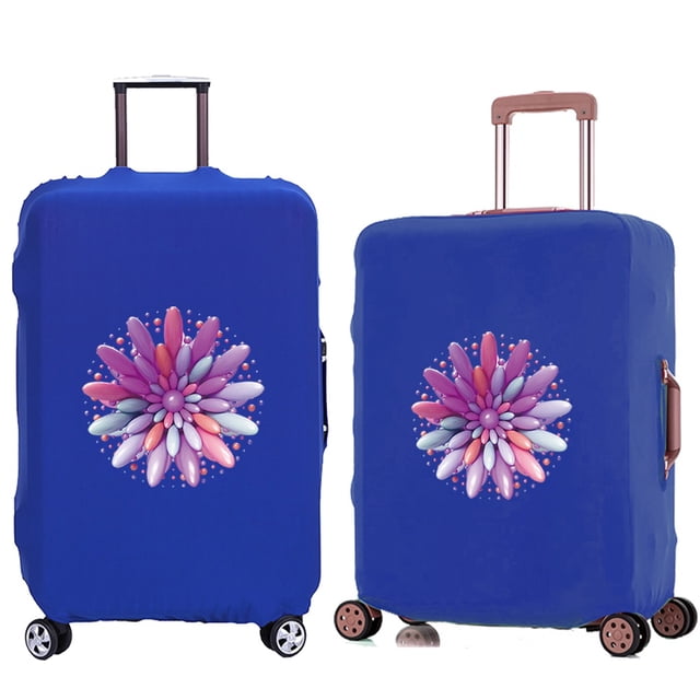 Travel Luggage Protective Cover 3d Pattern Travel Accessories Elastic Suitcase Case Apply To 18-28inch 8 3D007 M