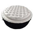 thumbnail image 2 of ALEKO HTRP6WH Isolateur Rond Gonflable Haut pour 6 Personnes Spa Gonflable - Blanc, 2 of 4