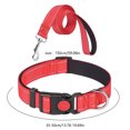 thumbnail image 3 of LSLJS Reflective Dog Collar and Leash Set with Safety Locking Buckle Adjustable Nylon Pet Collars for Medium Dogs, Home Accessories, 3 of 6
