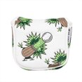 thumbnail image 3 of bedienty Golf Headcover Magnetic Square Mallet Putter Cover For Ultimate PU Leather Golf Club type+4, 3 of 6