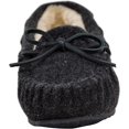 thumbnail image 2 of Minnetonka Womens Cally Slipper - Black - 7 M US, 2 of 7