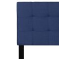 thumbnail image 3 of Bedford Tufted Upholstered Queen Size Headboard in Navy Fabric, 3 of 9