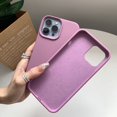 thumbnail image 4 of iPhone 12 14 13 Pro Max Plus Case Luxury Liquid Silicone Phone Case Camera Protection Case, 4 of 5