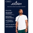thumbnail image 3 of Jockey T-Shirt de Dessous à Col Ras du Cou pour Homme en Coton Extensible Frais, 3 of 5