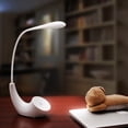 thumbnail image 1 of LSLJS LED Desk Lamp, Desk Lamps for Home Office, Desk Light for Kids, Desktop/Computer Study Lamps for Bedrooms, Rechargeable, Adjust-able Gooseneck Reading Lamp, Desk Lamp, 1 of 7