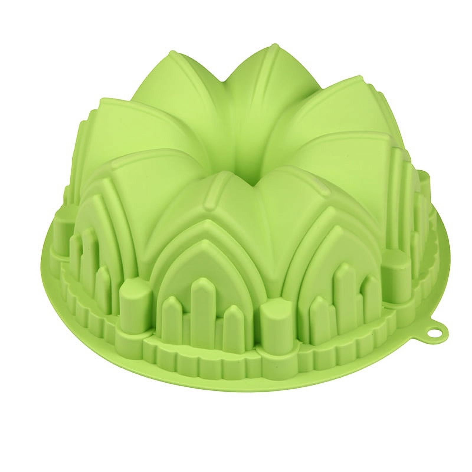 Jinsinto 1pc Big Crown Non-stick Silicone Cake Muffin Pan Mould Bakeware Baking Tray Mold
