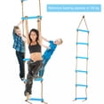 thumbnail image 1 of Kid Climbing Ladderldren Ladder Toy Plastic Nylon Outdoor Plastic Six Sectionldren Kids Rope Climbing Ladder Toy Exercise Equipment Blue, 1 of 8