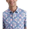 thumbnail image 4 of Ben Hogan Performance Men's Hibiscus Print Short Sleeve Golf Polo Shirt, 4 of 4