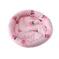 thumbnail image 2 of Small Pet Sleeping Pad Hamster Bed Pad Cushion Pad Small Pet Bed Mattres Round Rabbit Mat Guinea Pig Mat for Squirrel Ferret Hedgehog Chinchilla Pink L, 2 of 8