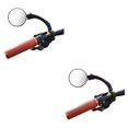 thumbnail image 2 of Transemion Rétroviseur de Guidon de Vélo Vélos Moto Rétroviseurs à 360 Degrés Ronds Gauche 2 Ensembles, 2 of 6