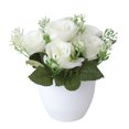 thumbnail image 1 of Trayknick Fake Flower Plant Simulated Dinning Table Decor Plastic Bedroom Imitation Potted Flower for Home, 1 of 13