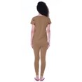 thumbnail image 3 of Moomaya Nightwear Set Watermelon Embroidery Slimfit Pyjamas Sleepwear 2 Pcs Set, 3 of 6