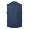 thumbnail image 4 of TIMIFIS Men's Fishing Vests Outdoor Mesh Outdoor Vests Leisure Jacket Lightweight Vests With Zip Many PocketsFall, 4 of 7