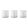 thumbnail image 4 of Wweixi Indoor Flower Pots - Elegant And Practical Available In Multiple Colors And Can Be Selected TX white M 3Set, 4 of 6