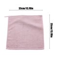 thumbnail image 2 of RKSTN Face Washcloth Solid Color Striped Yarn Soft Absorbent Towel Towel Face Wash Towel Four Sets, 2 of 5