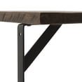 thumbnail image 3 of hometrends Rustic Shelf with Metal Brackets, 3 of 5