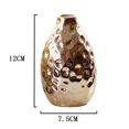 thumbnail image 2 of GUOOL Decorative Convex-concave Point Ceramic Flower Vase Great Gifts for Day, 3, 2 of 9