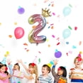 thumbnail image 2 of Agiferg Used For Birthday Party, Anniversary Celebration 32IN Number Decoration, 2 of 4