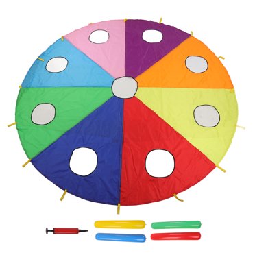 Umbrella Parachute Mole Game, Build Muscles Promote Cooperation Kids Parachute Mole Game For Amusement Places