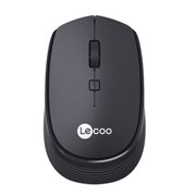 TFixol Compact WS202 Wireless Mouse for Laptop & Desktop, Ergonomic Design, 2.4G USB Receiver, 4 Buttons, 800-1200 DPI, Multi-Device Compatibility, Black/White/Grey Options
